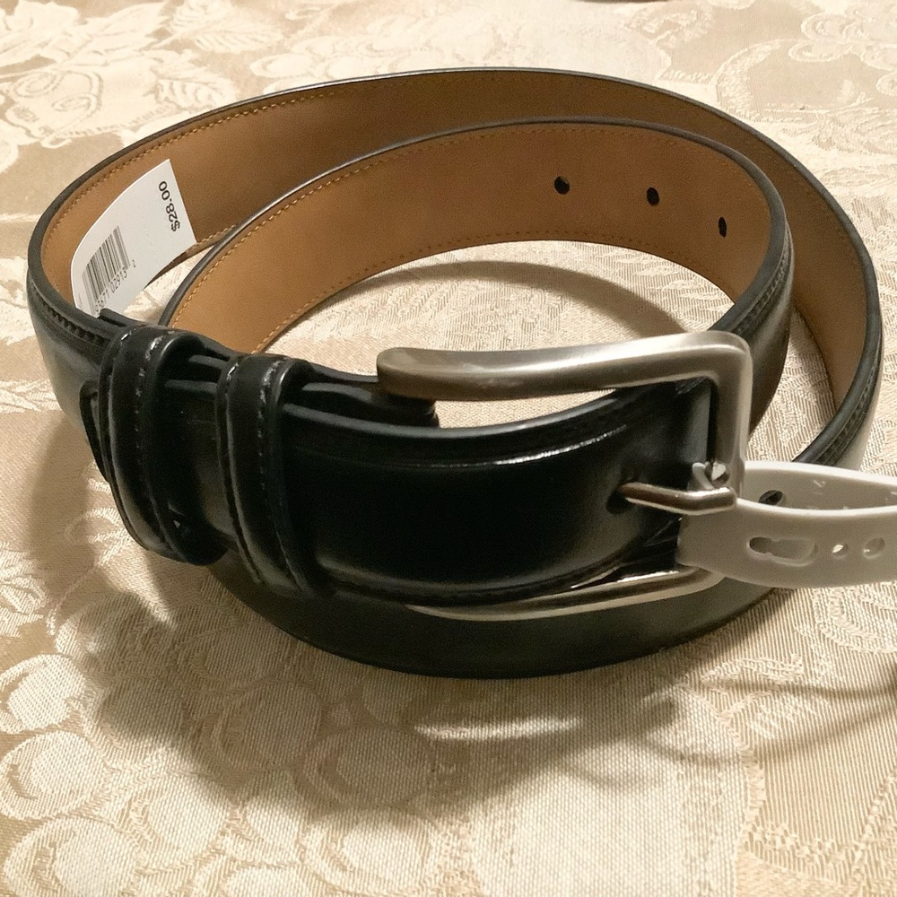 NWT Croft And Barrow Men’s Small Belt 30-32 Black